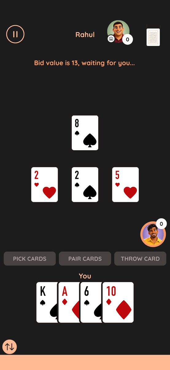 A game in progress